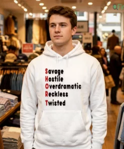 savage hostile overdramatic reckless twisted short acronym shirt 3