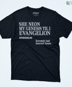 she neon my genesis til i evangelion shirt 1