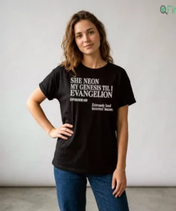 she neon my genesis til i evangelion shirt 2