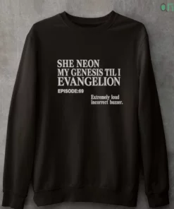 she neon my genesis til i evangelion shirt 4