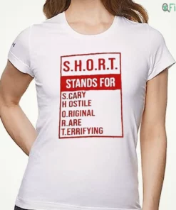 short stands for scary hostile original rare terrifying funny acronym red block 1