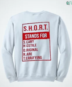short stands for scary hostile original rare terrifying funny acronym red block 4