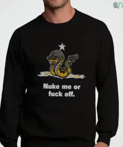 snake nuke me or fuck off t shirt 4