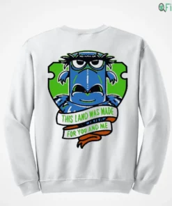 this land was made for you and me blue vulture crest shirt 4