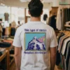 this type of stress requires ice cream funny racoon meme vintage shirt 1
