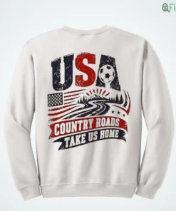 usa soccer country roads take us home world cup 2026 shirt 4