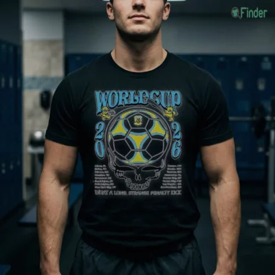 world cup 2026 argentina soccer skull and dancing bears shirt 1
