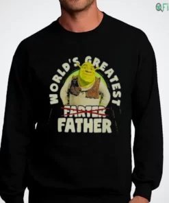 worlds greatest farter father shrek funny meme shirt 4