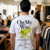 wu tang clan on my way to bring da motherfuckin ruckus hip hop cartoon graphic shirt 1