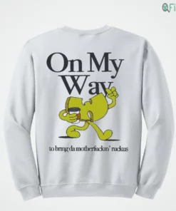 wu tang clan on my way to bring da motherfuckin ruckus hip hop cartoon graphic shirt 4
