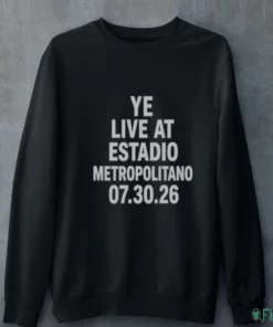 ye live at tadio metropolitano 7 30 26 madrid spain 2026 t shirt 4
