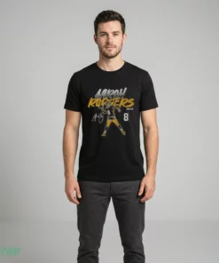 aaron rodgers name number pose t shirt 2