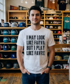 aidan o connell i may look like farva but i play like favre shirt 2