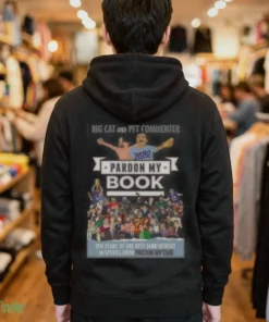 big cat and pft commenter pardon my book shirt 3