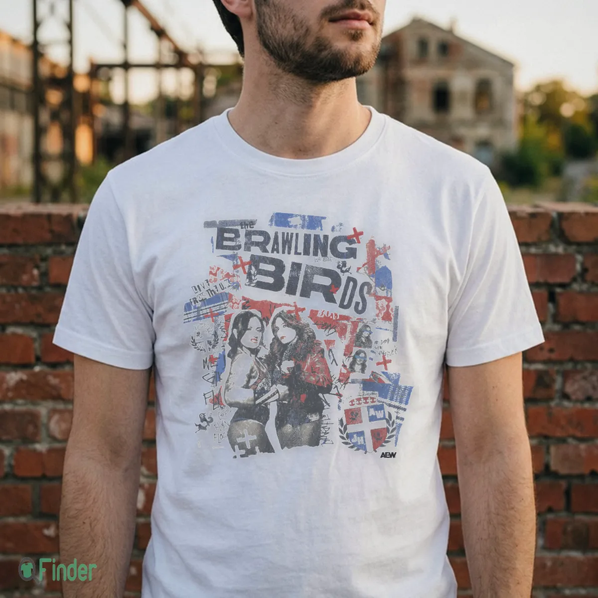 Brawling Birds - Knuckles T-Shirt Hoodie - Design Preview