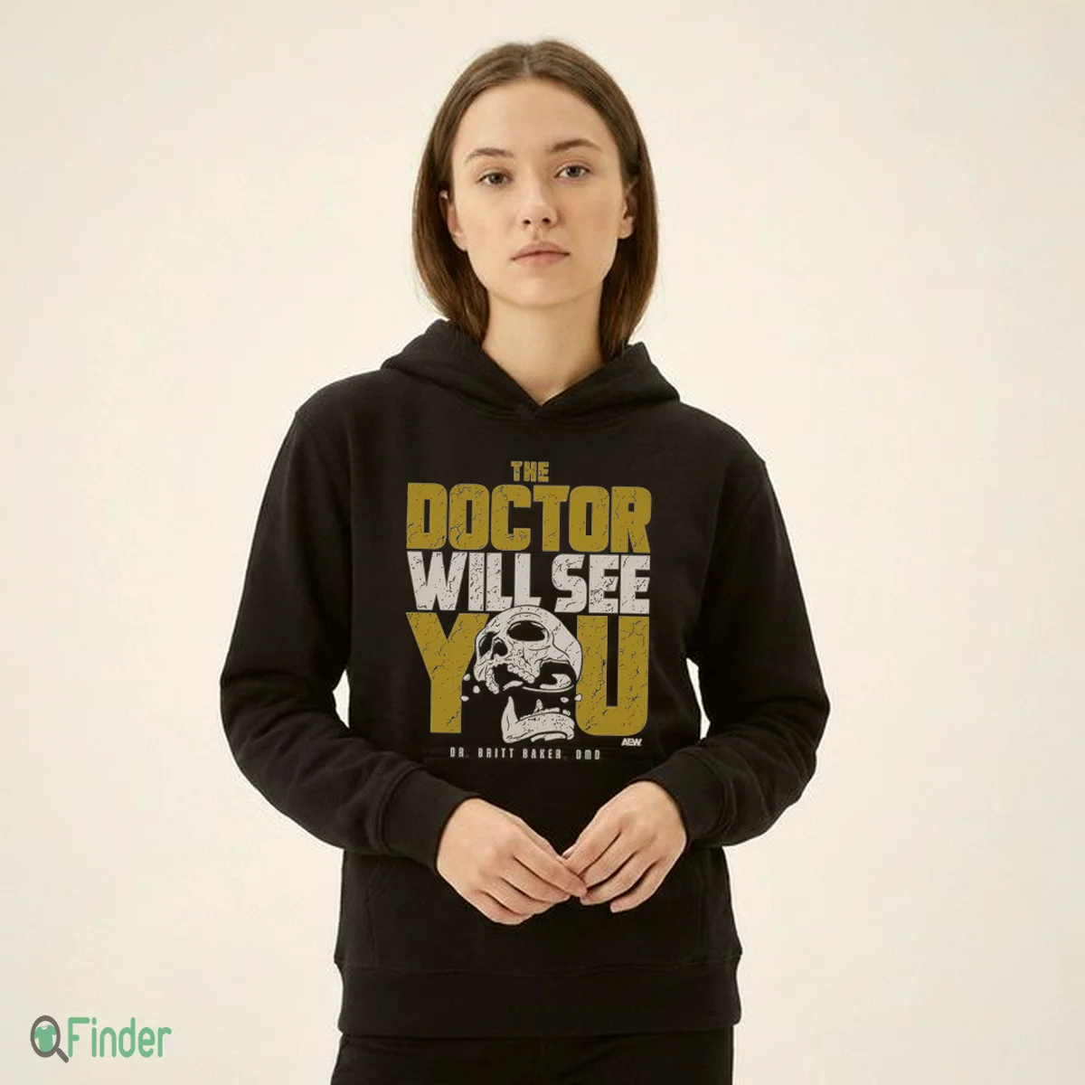Britt Baker - The Doctor Will See You T-Shirt - Design Preview