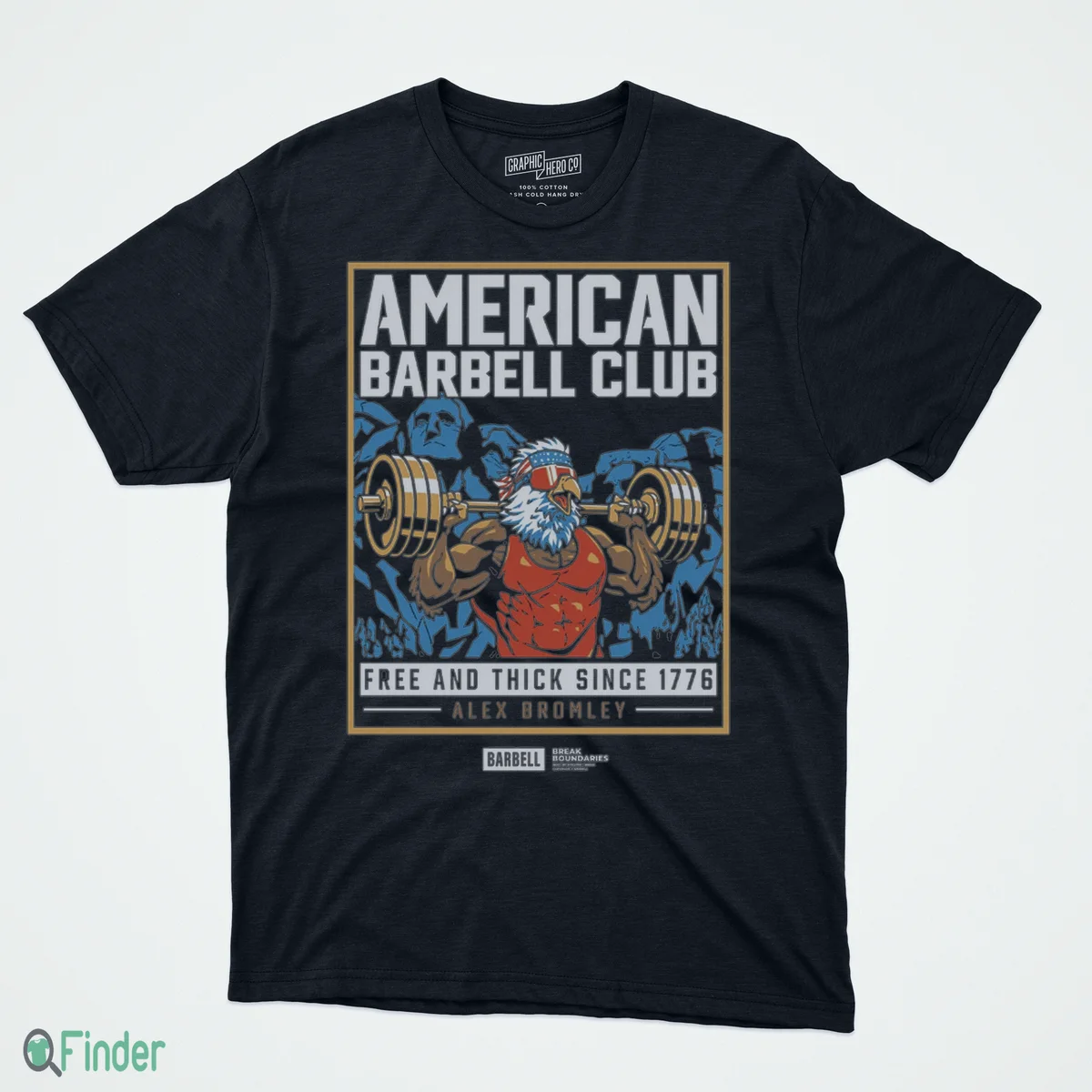 bromley american barbell club tee shirt 1 bromley american barbell club tee shirt 1