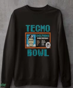 dan marino miami dolphins homage unisex tecmo bowl retired player t shirt 4