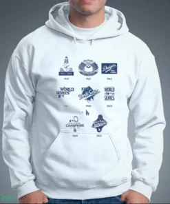 dodgers world series championship years shirt 3