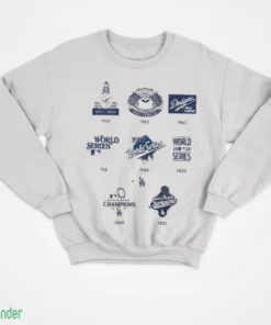 dodgers world series championship years shirt 4