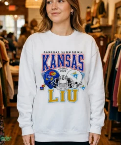 gameday showdown kansas september 2026 vs liu shirt 4