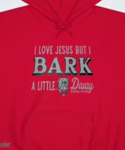 georgia bulldogs i love jesus but a little dawg shirt 4