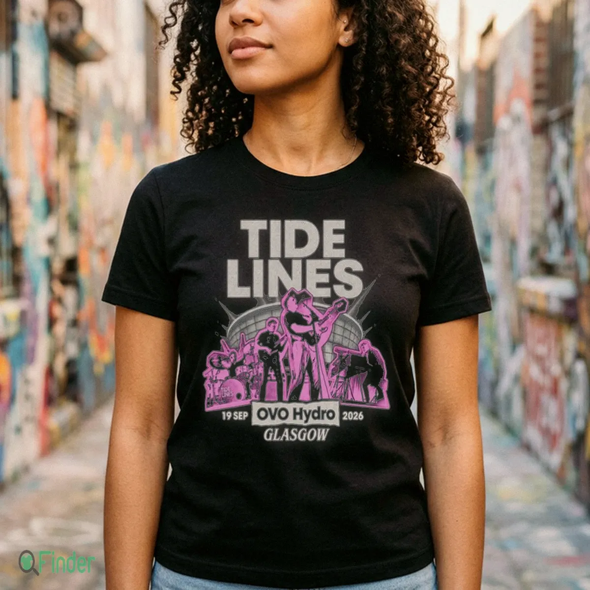 Glasgow Tide Lines 2026 Concert T-Shirt