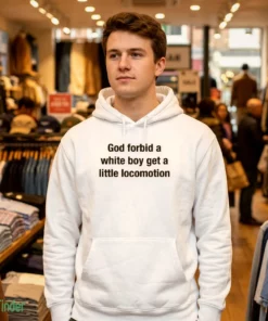 god forbid a white boy get a little locomotion shirt 3