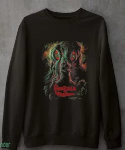 godzilla vs. hedorah trembling world t shirt 4