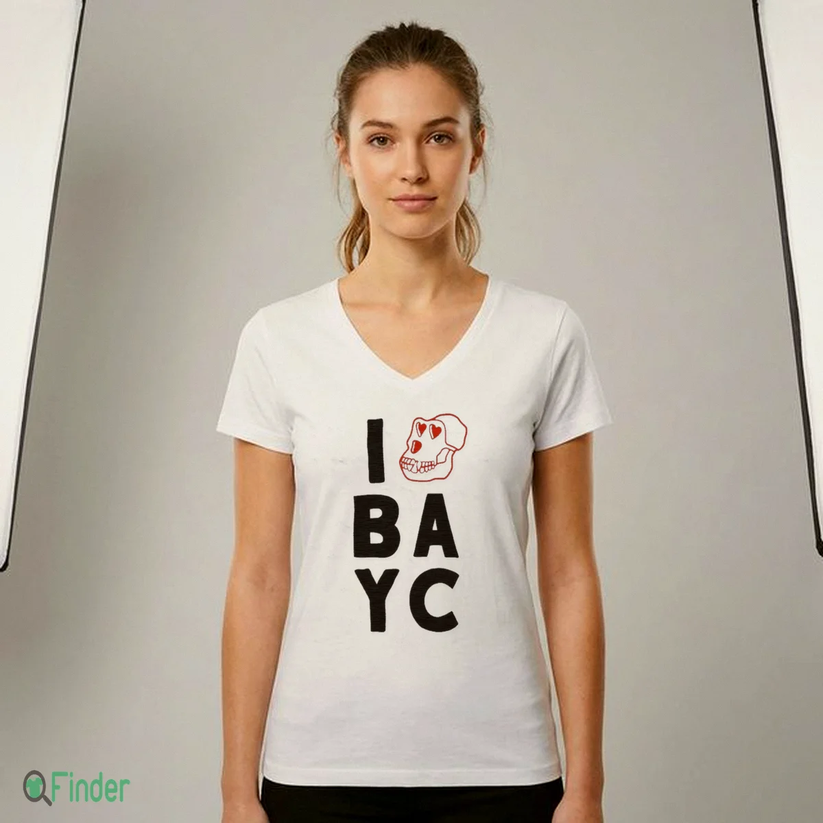 I Love BAYC Bored Ape Yacht Club Shirt - Design Preview