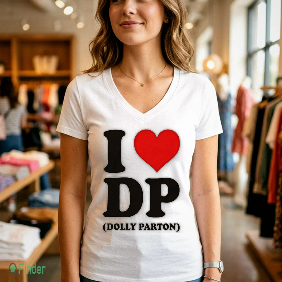 I Love DP Dolly Parton Shirt Hoodie Design Preview