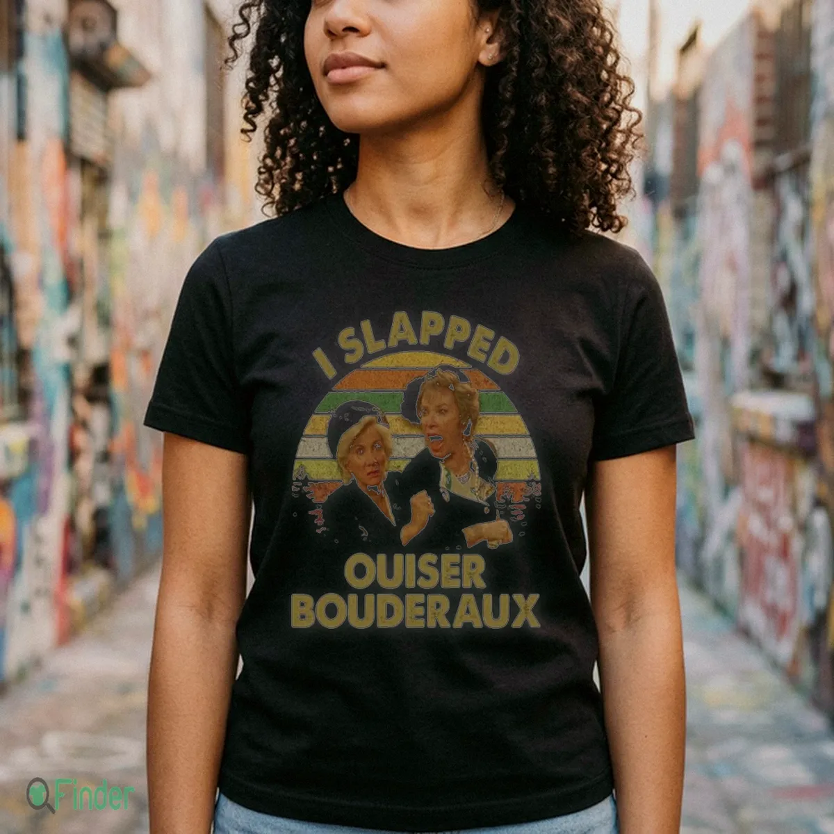 I SLAPPED QUISER BOUDERAUX Shirt - Design Preview