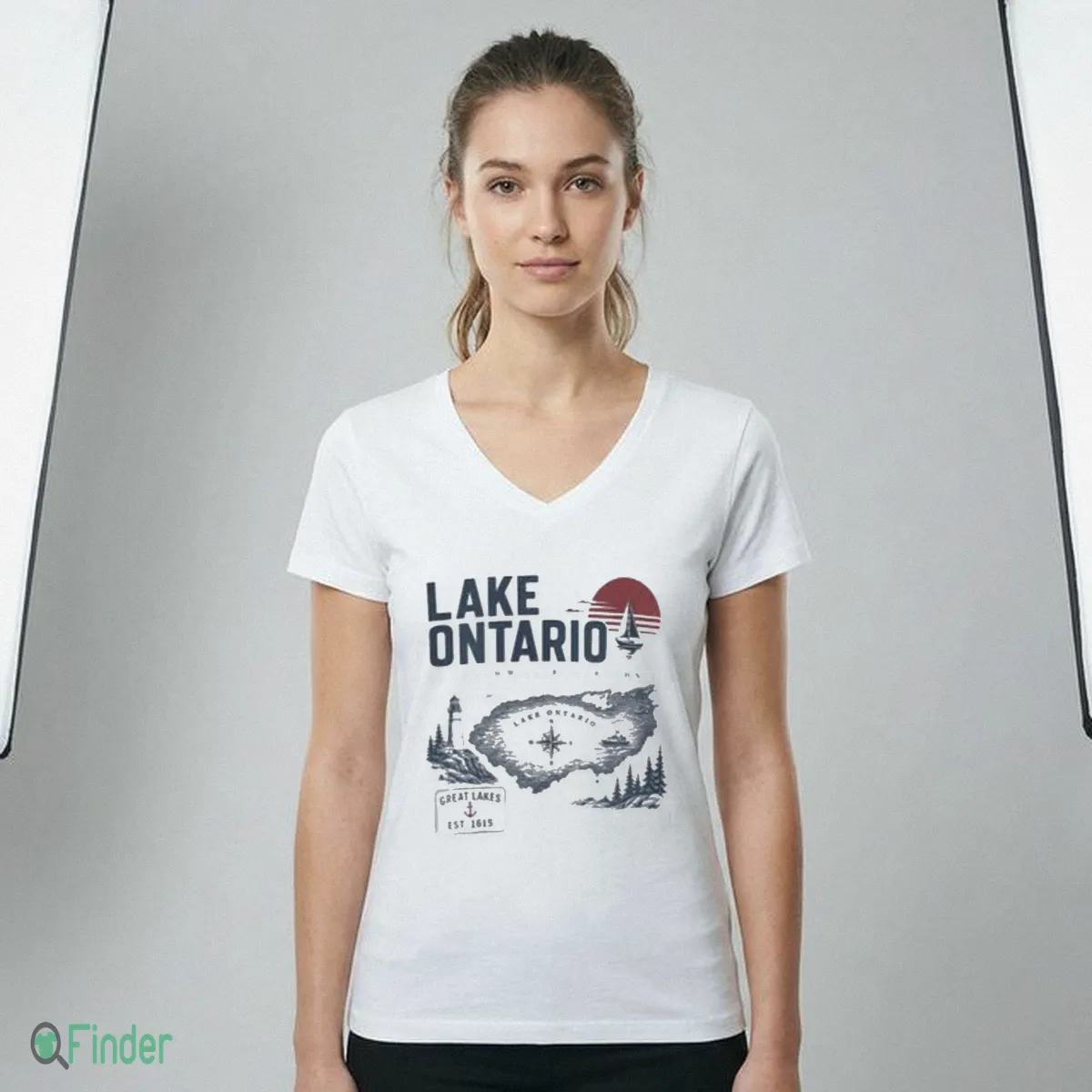 Lake Ontario Est 1615 Shirt - Design Preview