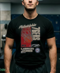 lebron james philadelphia 76ers 500 level all net t shirt 1
