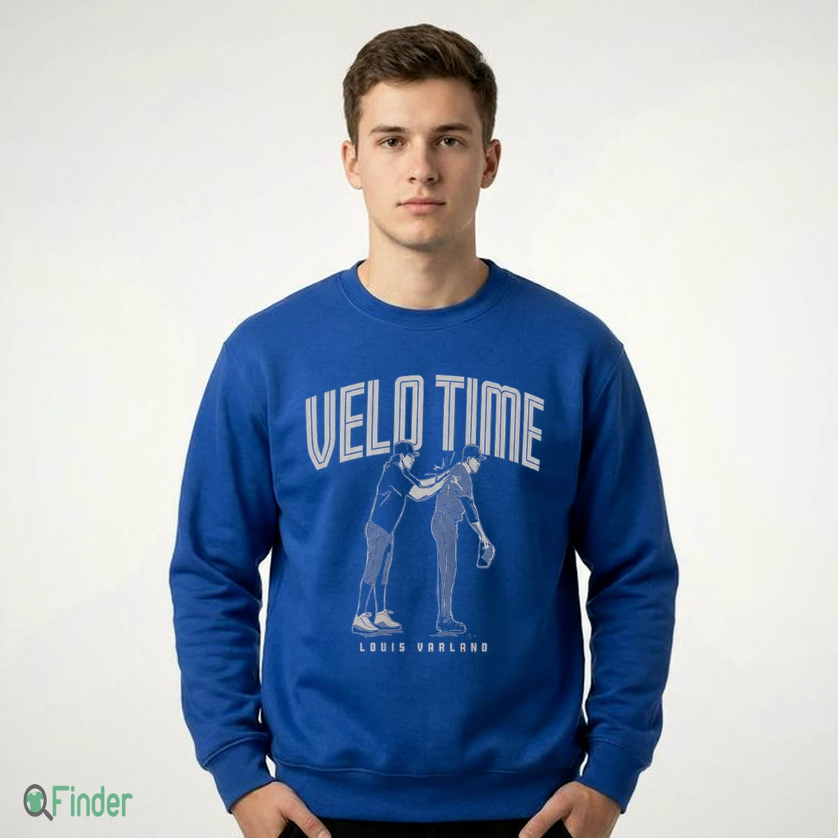 Louis Varland Velo Time Shirt - Front View
