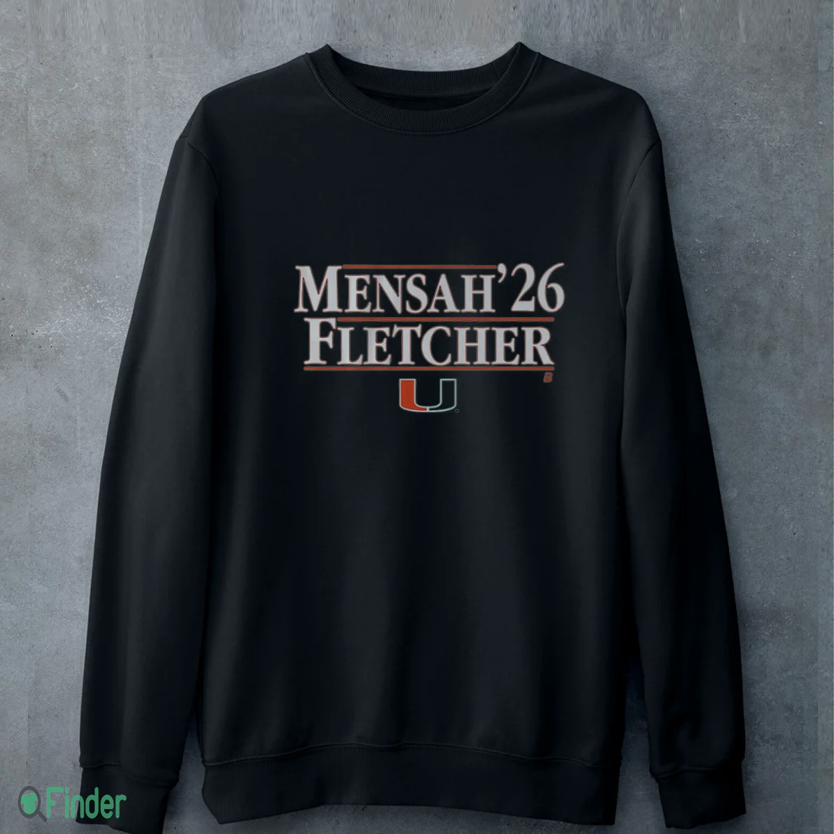 miami football mensah fletcher 26 t shirt 4 miami football mensah fletcher 26 t shirt 4
