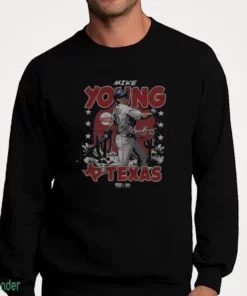 michael young texas gritty wht t shirt 4