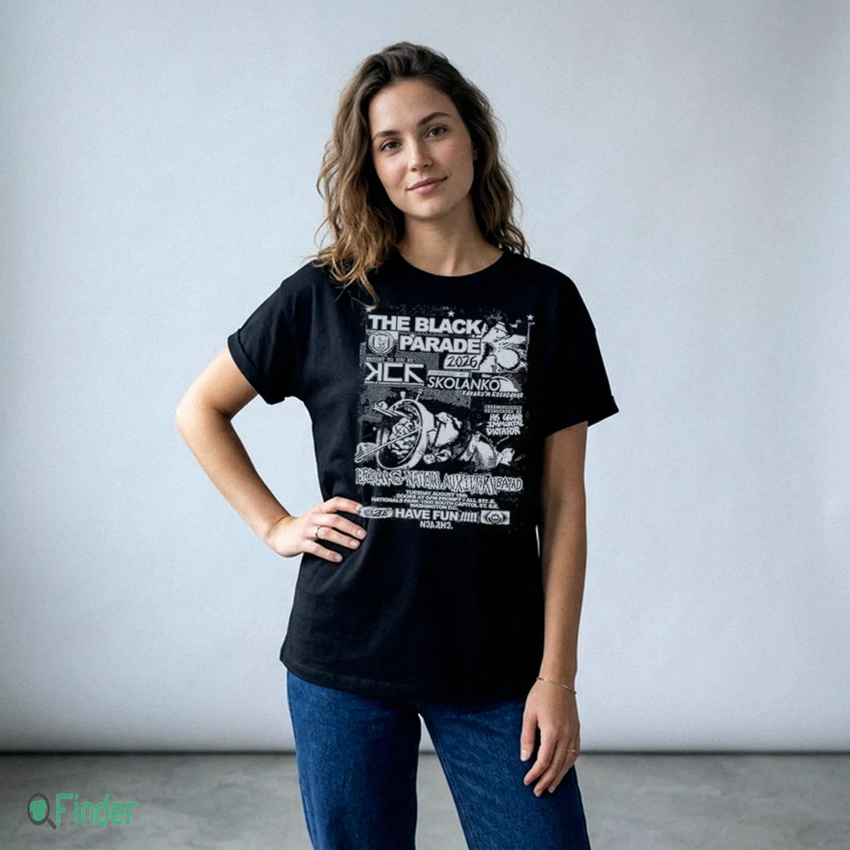My Chemical Romance MCR Washington DC 2026 Tour T-Shirt - Official Photo