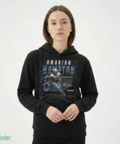 omarion hampton los angeles c player name wht t shirt 2