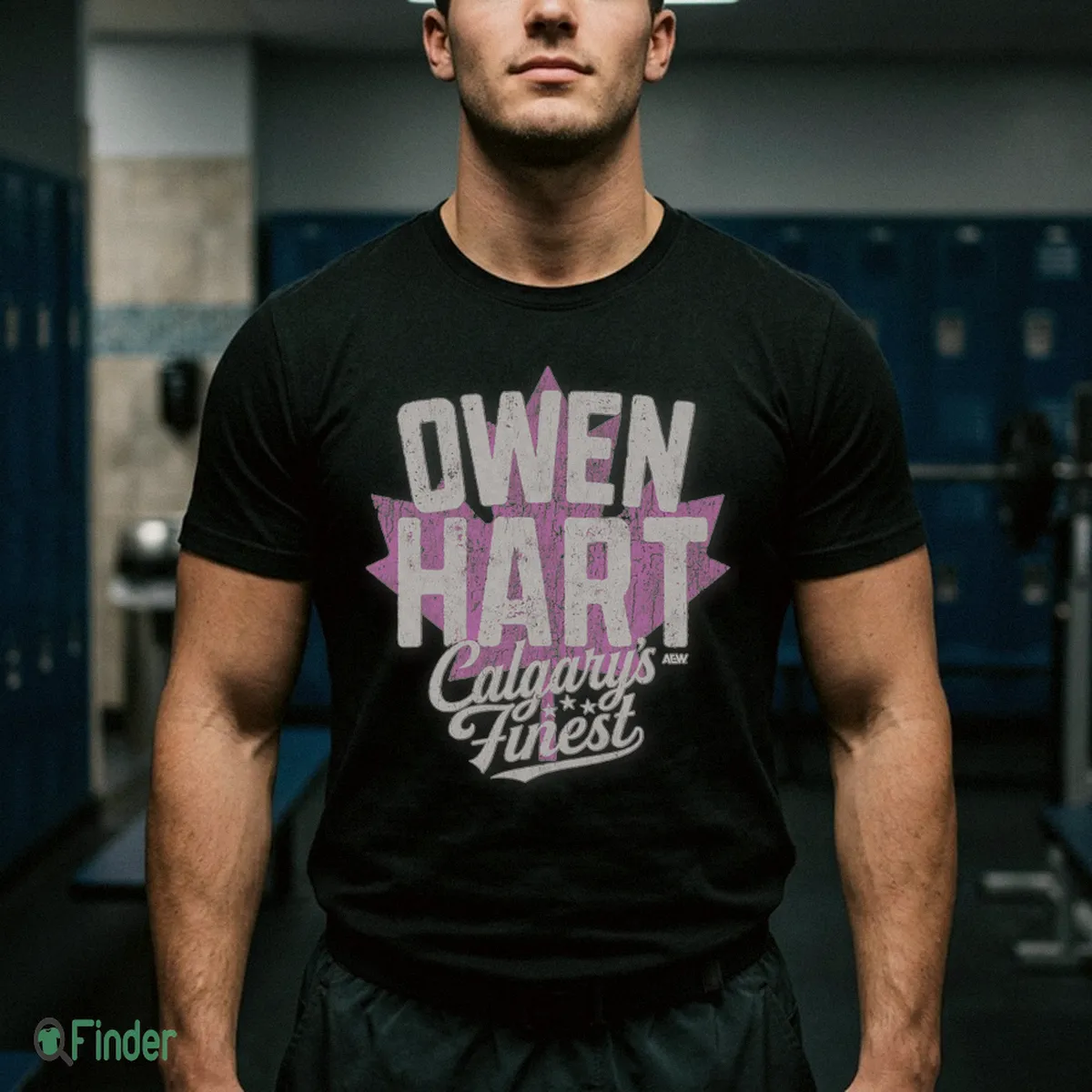 owen hart calgary s finest t shirt 1 owen hart calgary s finest t shirt 1