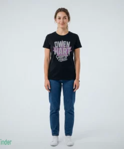 owen hart calgary s finest t shirt 2