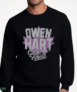 owen hart calgary s finest t shirt 4