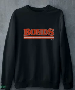 peyton bonds san francisco team name text shirt 4