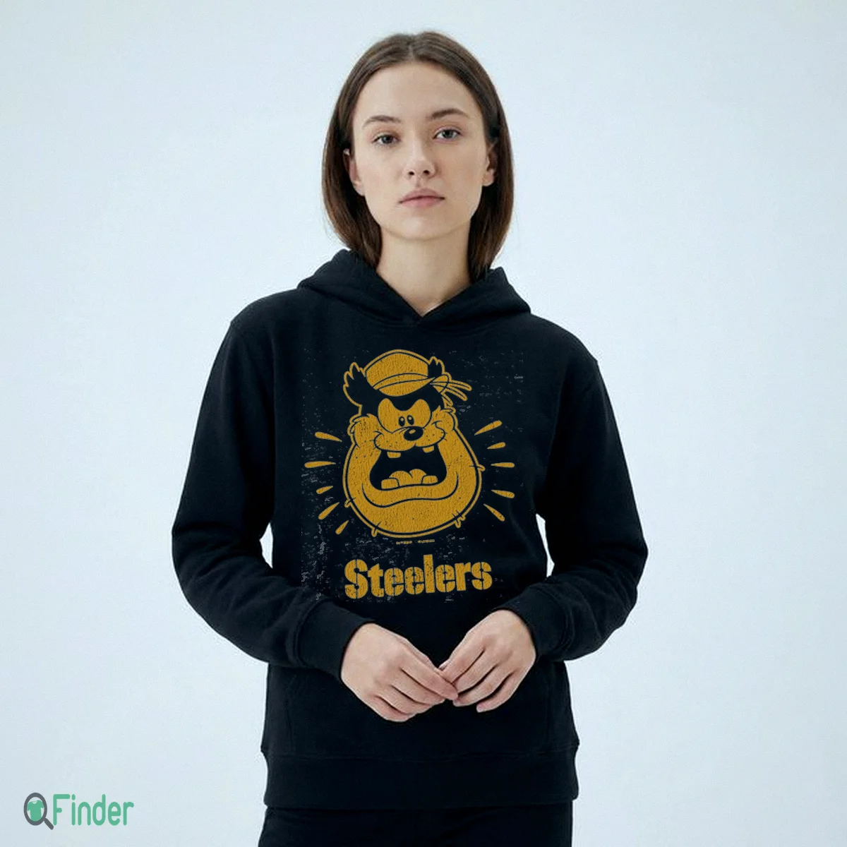 Pittsburgh Steelers Disney X Champion Pete Shirt Hoodie - Design Preview
