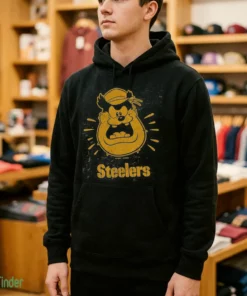 pittsburgh steelers disney x champion pete tri blend t shirt 4
