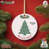 Soccer Ball Christmas Ornament Personalized Soccer Ornament Soccer Gift For Soccer Player