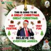 This Is Going To Be A Great Christmas Donald Trump Ornament Make Christmas Great Again Trumpmas Ornament