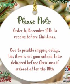 Make Christmas Great Again Funny Trump Ornament