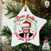 Dear Santa I Wan't Naughty That Was Fake News Ornament Trump President Christmas Ornament