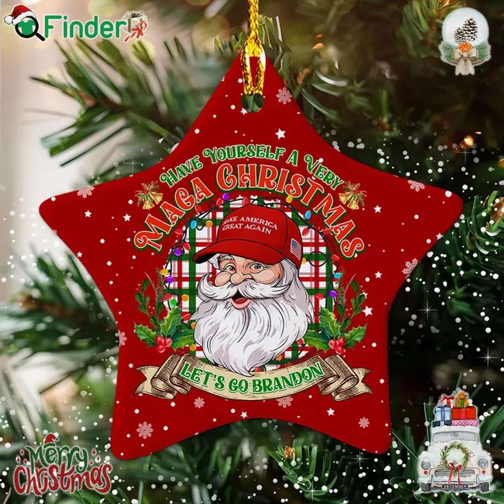 Have Yourself A Very Maga Christmas Ornament Christmas Trump Ornament Western Christmas Decor Have Yourself A Very Maga Christmas Ornament Christmas Trump Ornament Western Christmas Decor